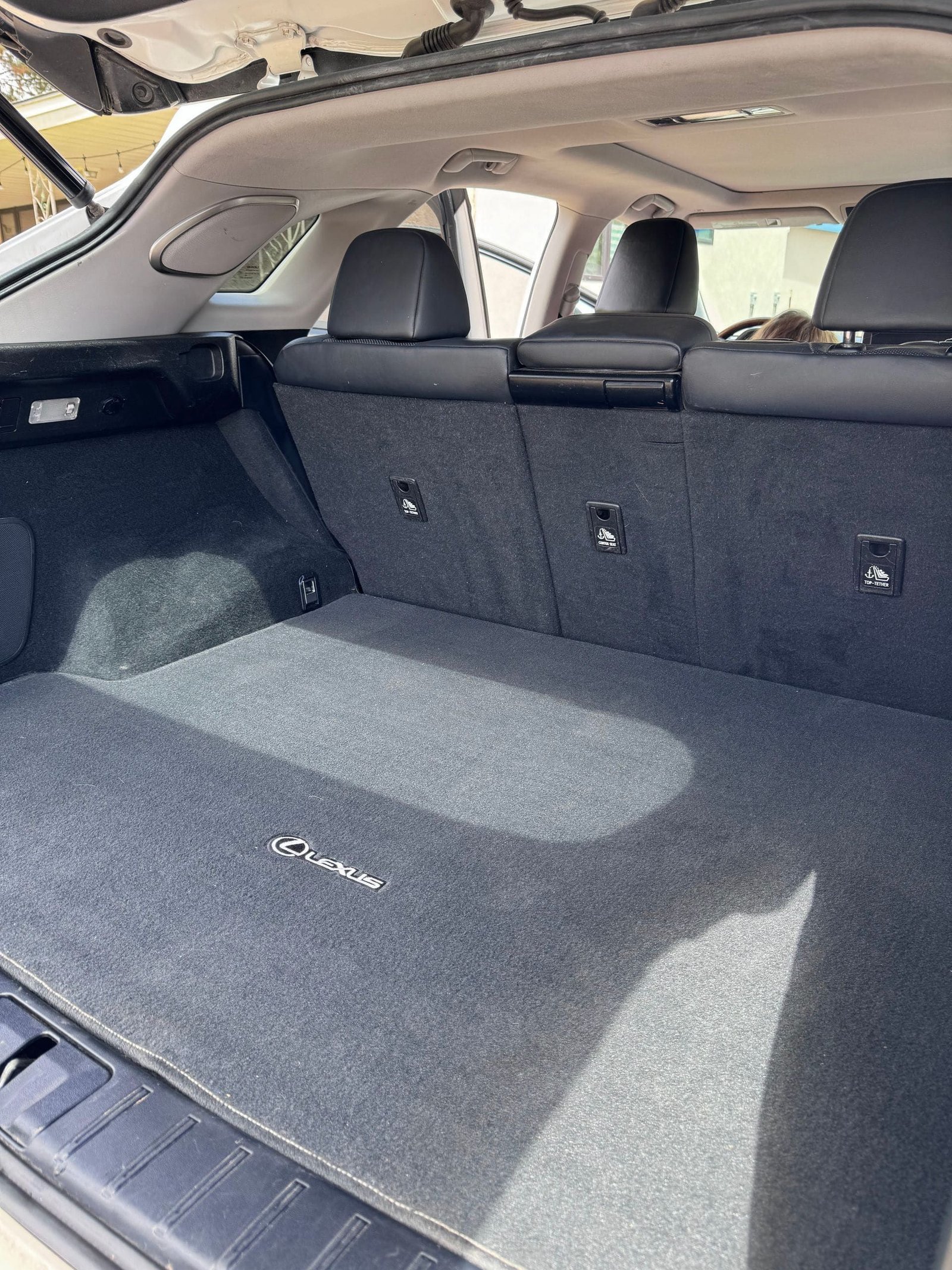 Detailed vehicle cargo area