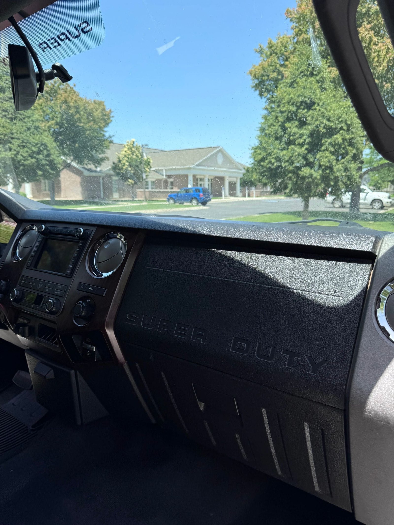 Detailed truck dashboard
